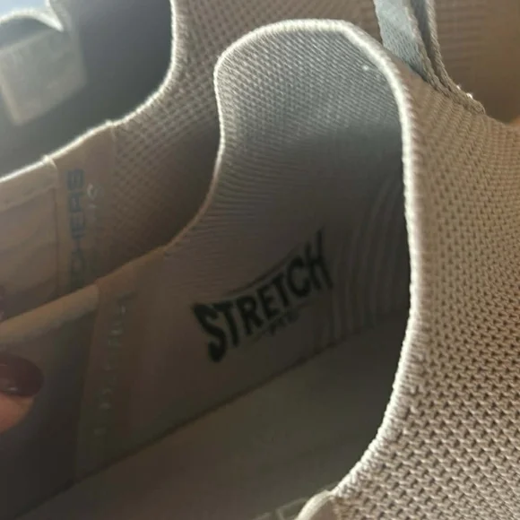 Skechers Men's Gray Slip-On Sneakers - Picture 6 of 6